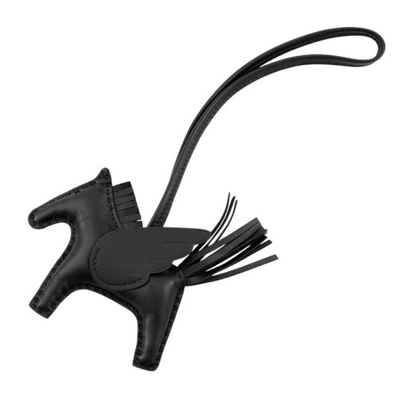 HERMES Rodeo Pegasus Size PM Lambskin So Black - Picture 1 of 8